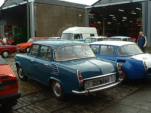 Škoda 1000 MB v Anglii (model 1966)