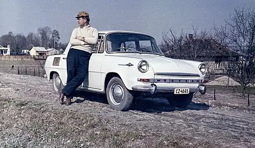 Škoda 1000 MB, Maďarsko, 1970