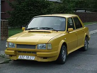 Škoda 120 v tuningové úpravě