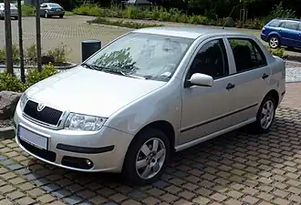 Škoda Fabia sedan, facelift (2004–2007)