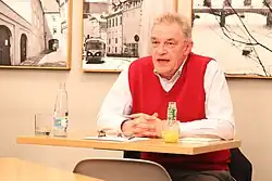 Michal Skřejpek na kavárenském semináři (2016)