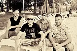 Skupina Bikini ve čtyřčlenném složení v roce 2015