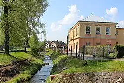 Raná nad ústím do Žejbra ve Žďárci u Skutče