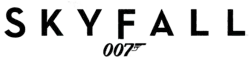 Logo bondovky Skyfall