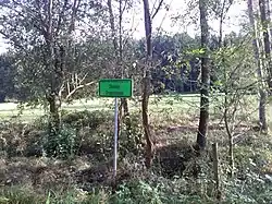 Pohled na zaniklé Slatiny