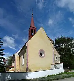 Presbytář kostela svatého Bartoloměje (bývalá kaple)