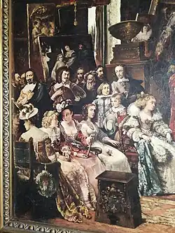 Detail levé části obrazu[8]