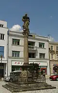 Sloup_se_sochou_P._Marie_Immaculaty_(Hranice).jpg