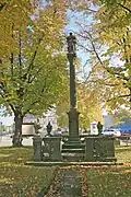 Sloup se sochou Panny Marie (Týniště nad Orlicí), Mírové nám.JPG