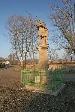 Sloup se sochou sv. Donáta