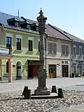 Sloup se sousoším Nejsvětější Trojice (Bruntál).JPG