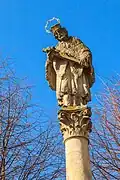 Sloup svatého Jana Nepomuckého v Přelouči