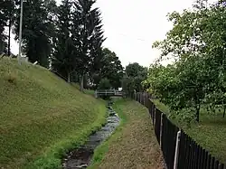 Potok v Dolní Sloupnici