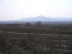 Zemplínské vrchy od jihu