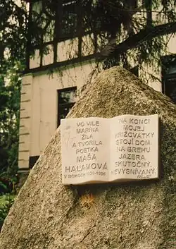 Památník na Štrbském Plese