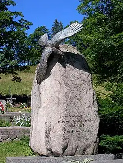 Pomník v podtatranské obci Tatranská Javorina