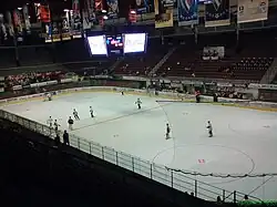 interiér Samsung arény před rekonstrukcí