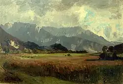 Antonín Chittussi Slovenská krajina pod Tatrami