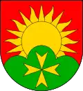 Znak obce Slunečná