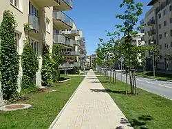 Současná hlavní třída – Bratislavská ulice