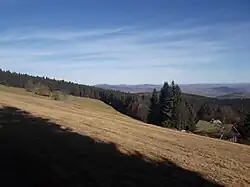 Luční enkláva Sněžné Domky a jedna z chalup