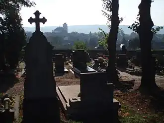 Hřbitov v Sobotce nedaleko Humprechtu