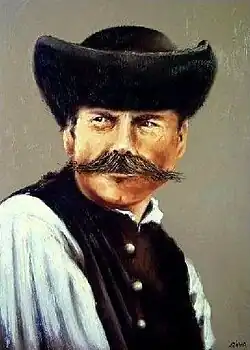 Portrét Jósky Sobriho od Sándora Szávy