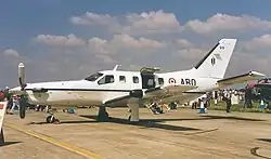 Francouzský armádní letoun Socata TBM-700