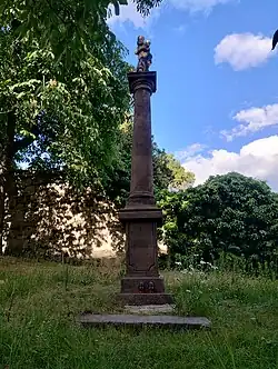 Sloup se sochou Panny Marie Svatohorské