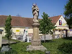 Socha sv. J. Nepomuckého ve Správčicích