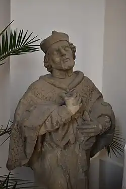 Původní skulptura z roku 1734