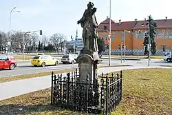 Socha sv. Jana Nepomuckého (Prostějov), Kostelecká, Prostějov.jpg