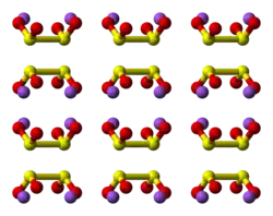 Uspořádání molekul v krystalech