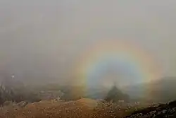Gloriola a vidmo pozorované na Crib Gochu