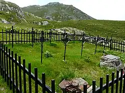 Válečný hřbitov u Obstanserseehütte (12. července 2011)