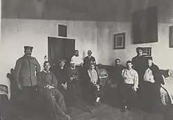 Soldats français et allemands blessés