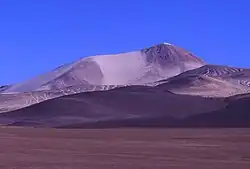 Pohled na Cerro Solo od severu