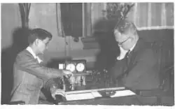 V Utrechtském šachovém klubu v roce 1936