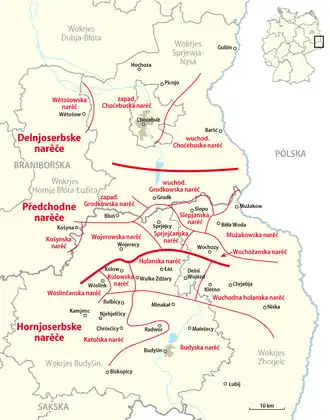 Mapa rozšíření jazyka