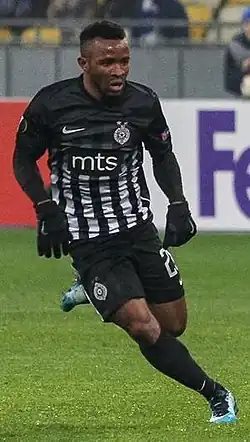 Seydouba Soumah v dresu FK Partizan (2017)