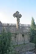 Sousoší Kalvárie u křižovatky ve Střevači