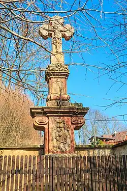 Sousoší Kalvárie - svatého Vavřince a Donáta v Sedlišti