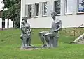 Sousoší Rodina v Chebu