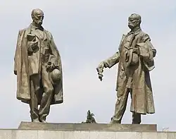 Sousoší bratří Mrštíků