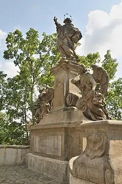 Sousoší sv. Jana Nepomuckého v Mnichově Hradišti