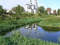 Soutok Šeimeny s Vilkaujou ve Vilkaviškisu