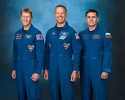 Zleva Peake, Kopra, Malenčenko