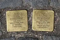 Stolpersteiny pro Ledererovi