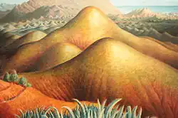 Mountain Ranges from Yegen, Andalusia, 1924