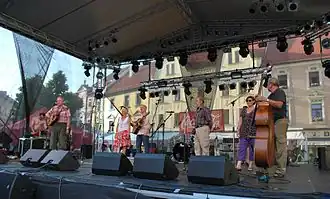 Spirituál kvintet na koncertě v Písku (2010)